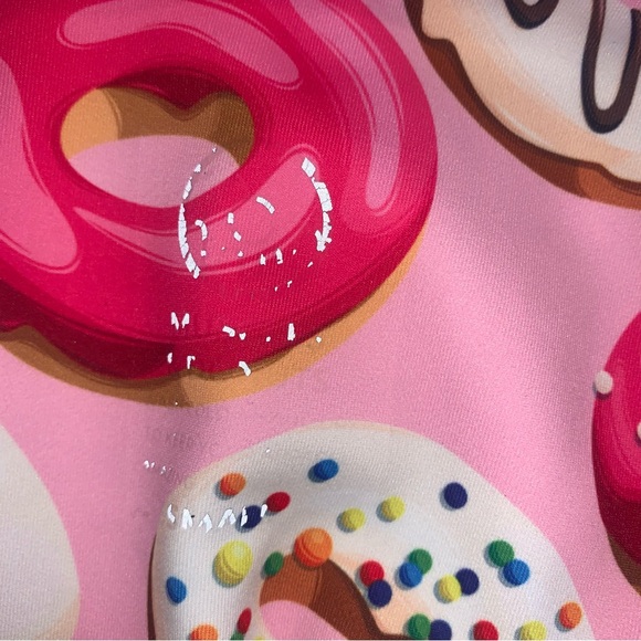 Muscles and Donuts Leggings Pink Women’s Size Small - Picture 4 of 8